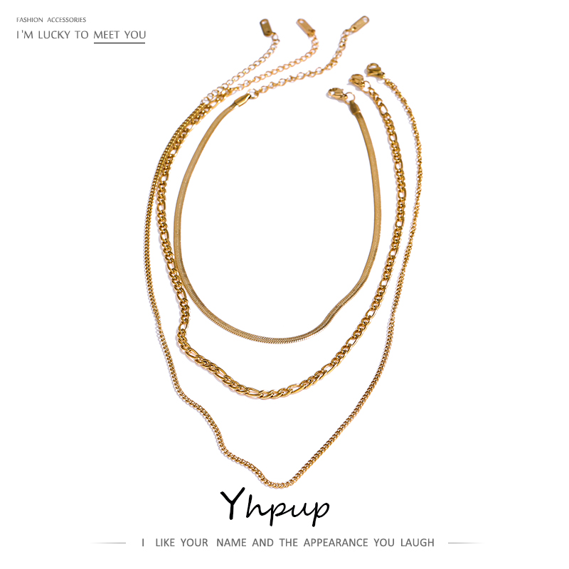 Yhpup Stainless Steel Chain La - Birth Flower Necklace ulasan dan harga