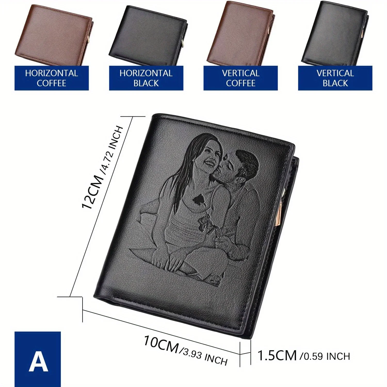 Custom Engraved Men's Photo Wa - Personalized Name Box ulasan dan harga