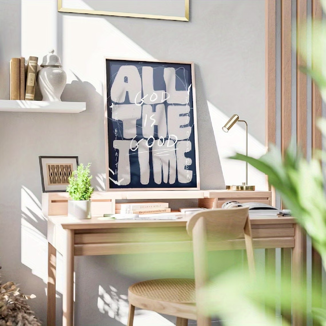 God Is Always Good Inspiration - Custom Map Poster ulasan dan harga