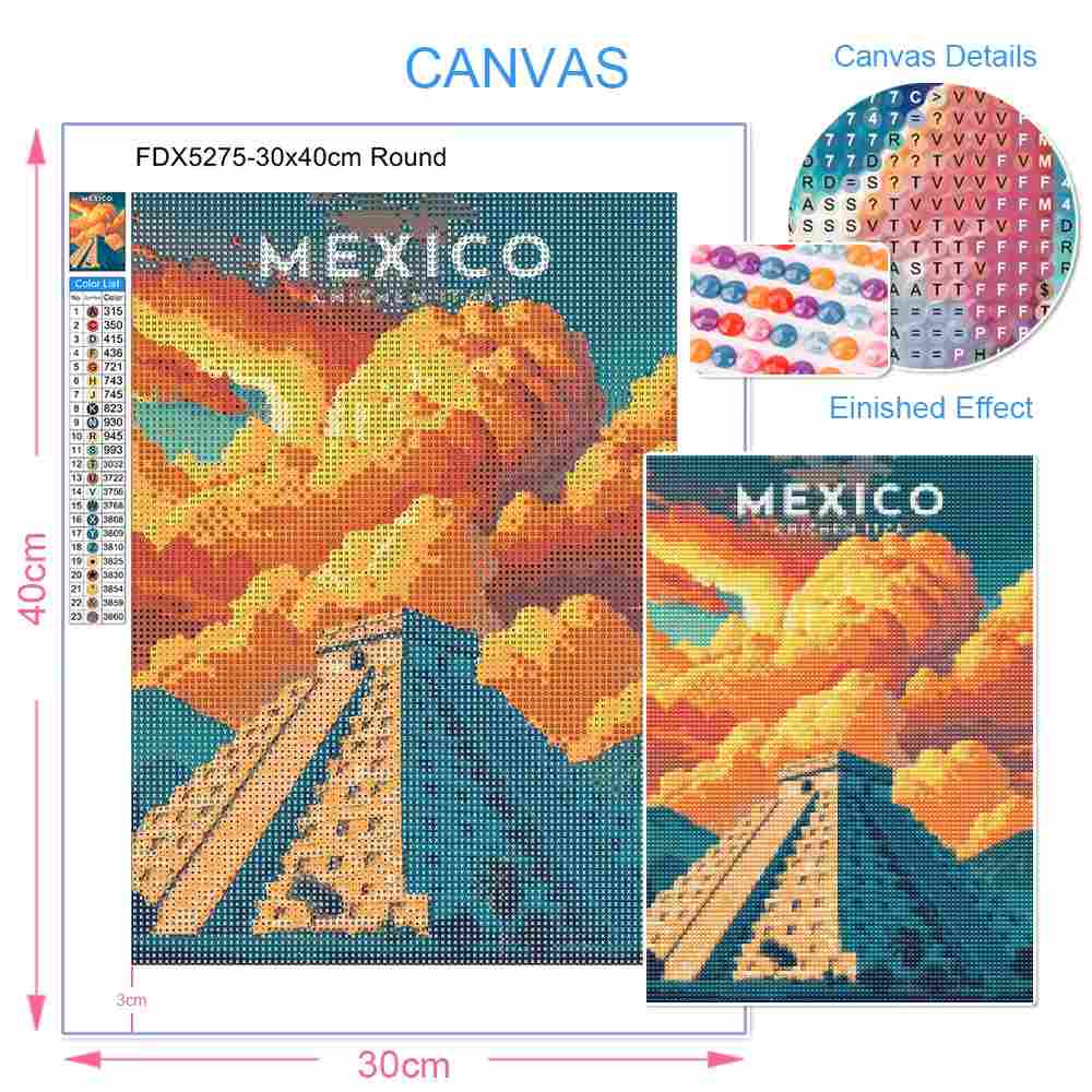 VIVID GEM Diamond Painting Ani - Photo Mosaic Print ulasan dan harga